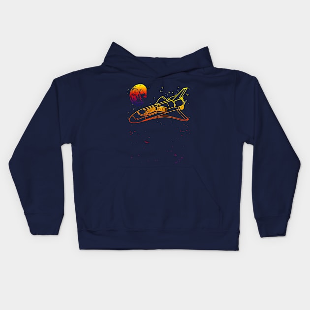 Future Astronaut Kids Hoodie by JimT